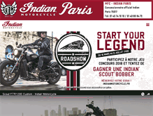 Tablet Screenshot of indianparis.com
